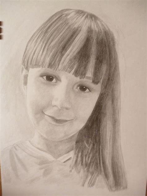 Портрет девочки | Пикабу