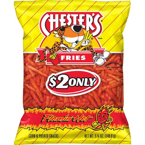 Chesters Flamin Hot Fries Oz Corn Snacks Potato Snacks Fried Corn