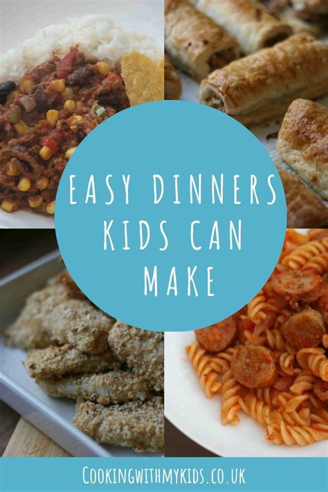 Easy dinners kids can make | Easy meals for kids, Easy family dinners
