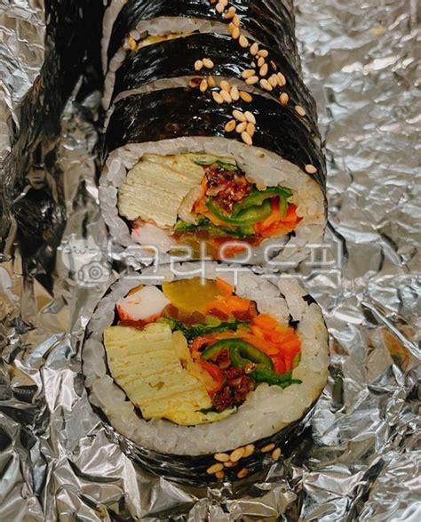 땡초김밥, 김밥, 땡초멸치김밥, 멸치땡초김밥, 김, 사진,이미지,일러스트,캘리그라피 - 먹방작가
