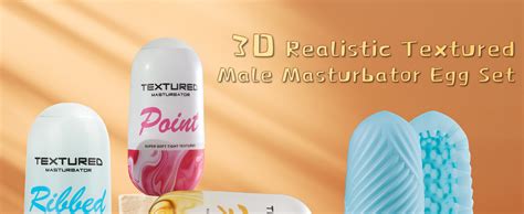 Male Masturbator Sex Toys For Men Pocket Pussy Egg Set Stroker Adult Sex Toys Ultra Soft