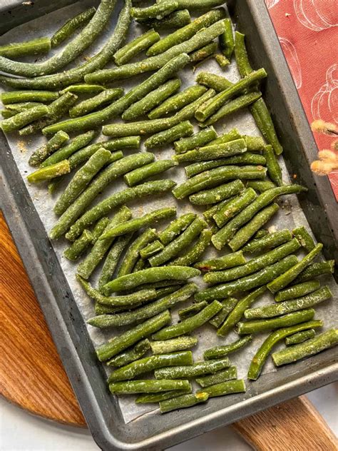 Roasted Frozen Green Beans Recipe By The Forkful