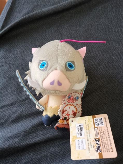 Demon Slayer Hashibara Inosuke Plush Toy Hobbies Toys Memorabilia