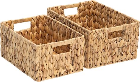 Amazon Lohasbee Wicker Baskets Hand Woven Storage Baskets