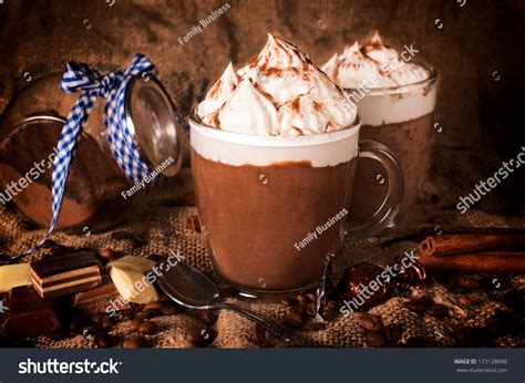 Belgian Hot Chocolate Drink Royalty Free Images Stock Photos