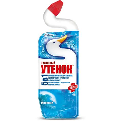 Средство чистящее для унитаза 5в1 Морской Туалетный утенок 500мл купить ...