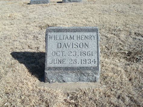 William Henry Davison Homenaje De Find A Grave