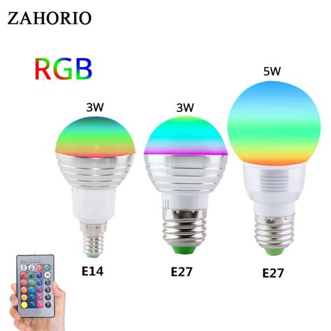 Aliexpress Buy E E Gu Led Color Changing Rgb Magic Light