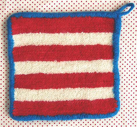 Ravelry Stars Stripes Felted Hot Pads Pattern By Purl Soho