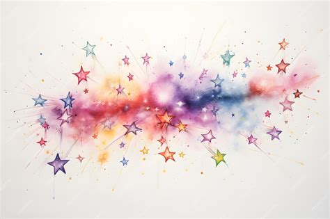 Estrela Desenho Colorido - Estrelas coloridas um simples desenho a lápis colorido conceito ...