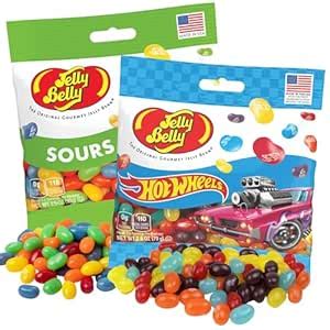 Amazon Hot Rod And Sour Jelly Beans Assorted Fruit Flavored