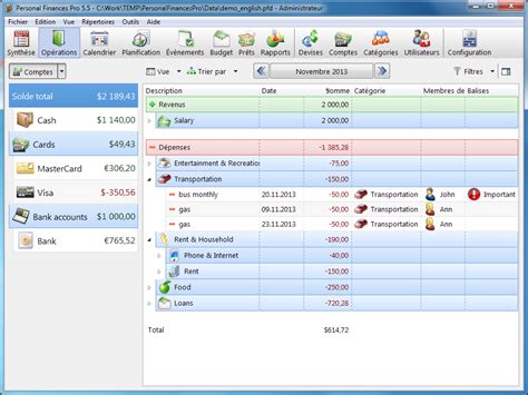 logiciel finances personnelles logiciel de finance personnelle qfb