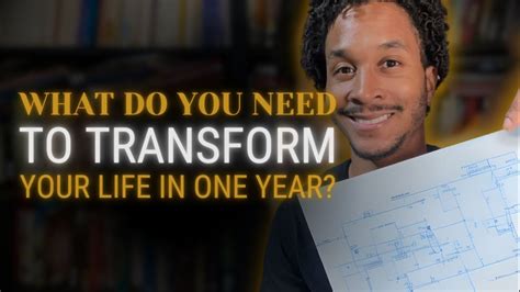 How To Transform Your Life In One Year 7 Tools You Need STOP Making