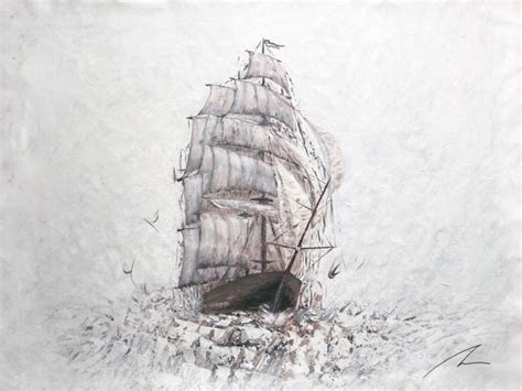 Amerigo Vespucci - Marine Art (Extra Lar, Painting by Koorosh Nejad ...