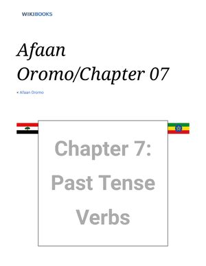 Afaan Oromo Chapter 10 - Wikibooks, open books for an open world ...