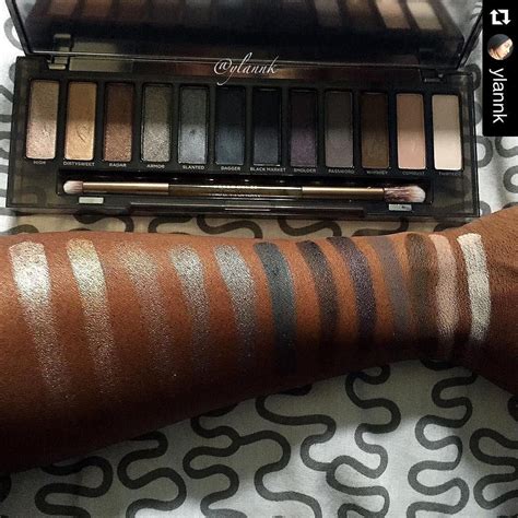 Lovely Urbandecaycosmetics Naked Smoky Palette Swatches By Ylannk