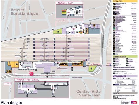 波尔多 圣让火车站车票介绍站内地图实时出发到达路线 G2Rail