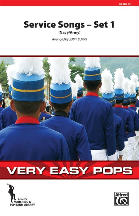 Service Songs Set 1 Navyarmy Marching Band Conductor Score