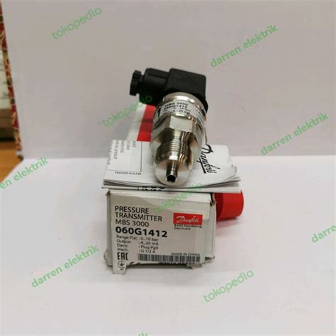 Jual Danfos Pressure Transmitter MBS 3000 060G1412 Jakarta Barat