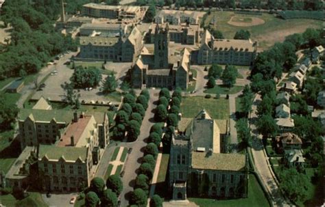 Aerial View of Boston College Chestnut Hill, MA