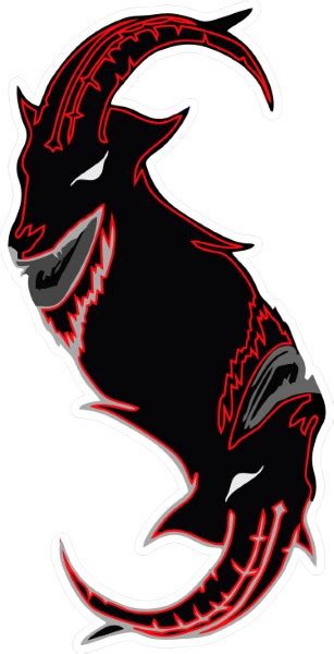 Slipknot Goat Decal Sticker 06