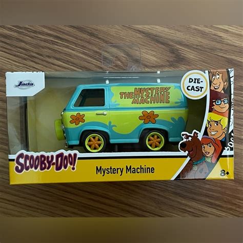 Jada Toys Toys Scoobydoo Scooby Doo Mystery Machine Diecast Jada Hollywood Rides 32 132