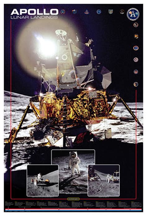 Apollo Lunar Landings Giclee Photo On Arch Paper At Eurographics