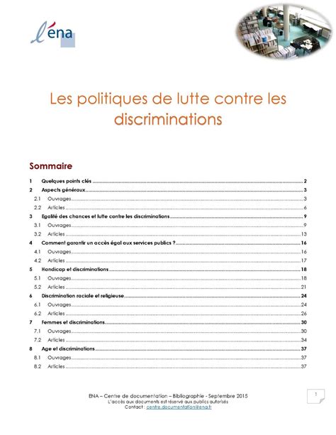 Calaméo politiques de lutte contre les discriminations