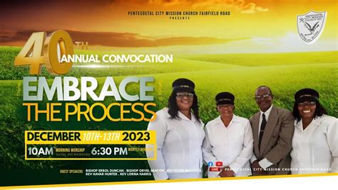 Pcmc Th Annual Holy Convocation Tuesday Night Session Youtube