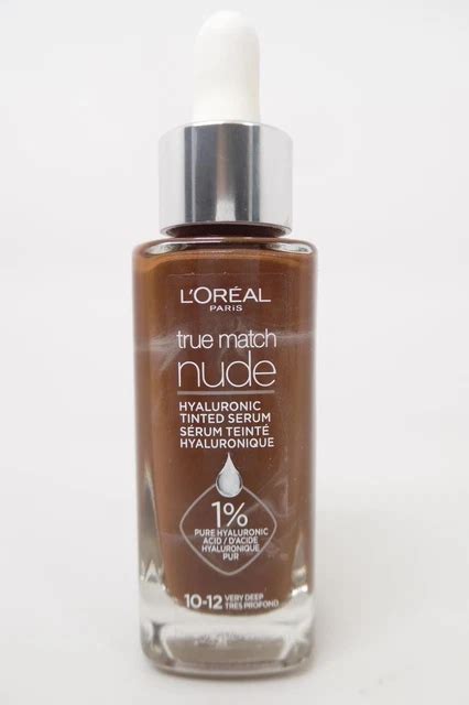 L ORÉAL PARIS TRUE Match Nude Hyaluronic Tinted Serum Foundation