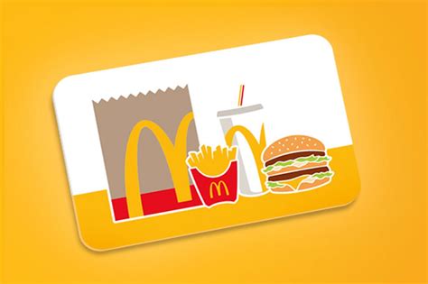 how to use gift card on mcdonald's app