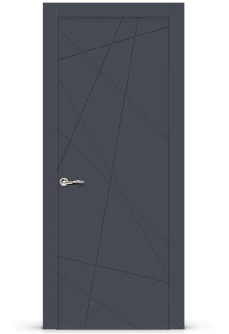 Купить Межкомнатная дверь Винсент эмаль "Графит" по цене 8535 руб в ...