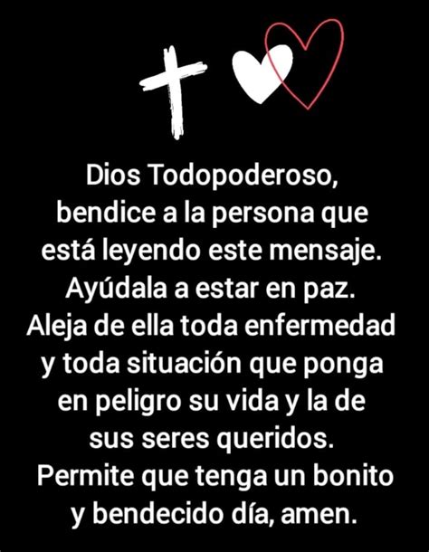 Dios Todopoderoso Bendice A La Persona Que Esta Leyendo Este Mensaje