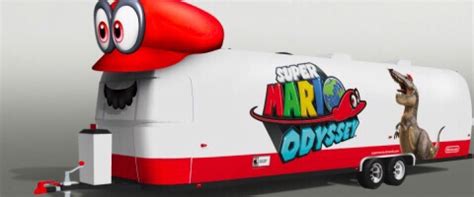 Mario Is Going On A Fantastic Voyage To Celebrate Super Mario Odysseys