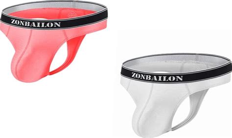 Biatwowr Mens Sexy Underwear For Men Silk Thongs G String Low Rise Stretch T Back Bikini Pouch L