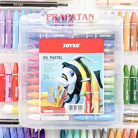 Jual Joyko Oil Pastel 24C Crayon Minyak Shopee Indonesia