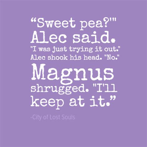 Magnus Bane Quotes Quotesgram