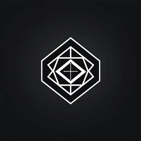 Pentagon logo shape black. AI | Free Photo Illustration - rawpixel