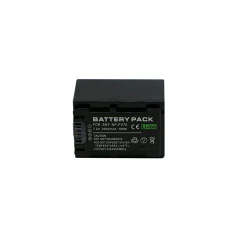 2500mah Np Fv70 Npfv70 Np Fv70 High Capacity Replacement Digital Battery For Sony Hdr Xrdigital