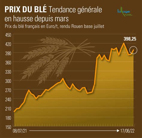 Observatoire Pourquoi le prix du blé pourrait saffaisser