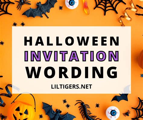 20 Best DIY Halloween Party Invitation Ideas - Lil Tigers