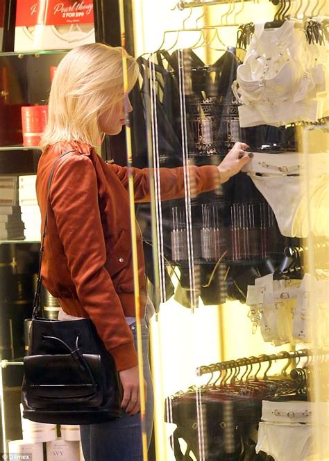 The Bachelor S Alex Nation Shops For Lingerie In Sydney Daily Mail Online