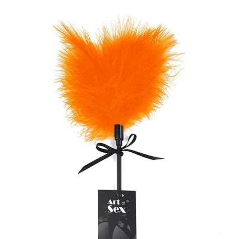 Лоскітка зі шлепалкою Піка Art of Sex Puff Peak колір Помаранчевий honey night