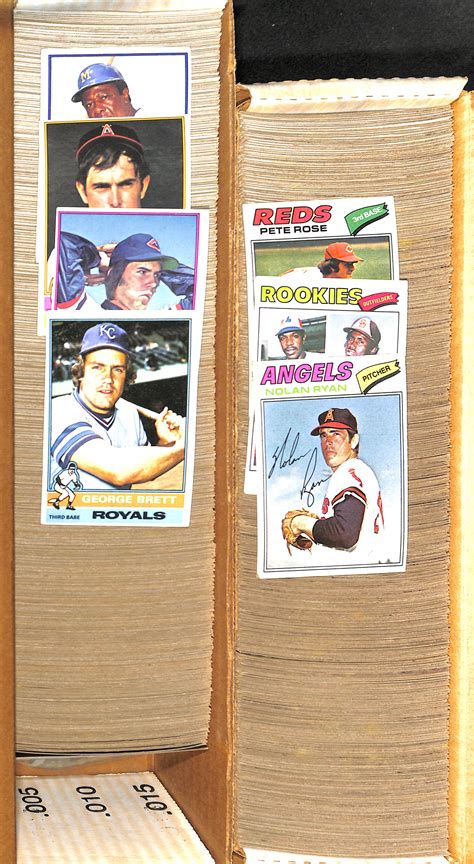 Lot Detail 1976 1977 Topps Baseball Complete Sets 660 Cards Each Set