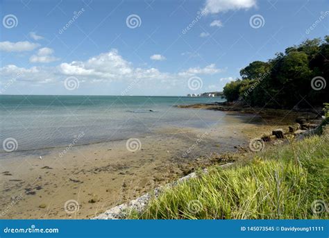 South Beach On Studland Bay Near Swanage On Dorset Coast Stock Image