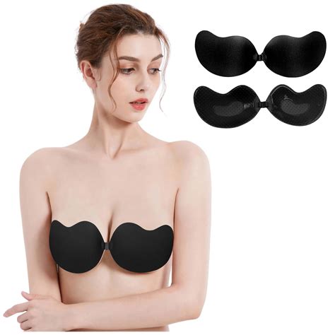 DondPO Lingerie For Women Lingerie Set Push Up Strapless Self Adhesive Bra Air Holes Backless