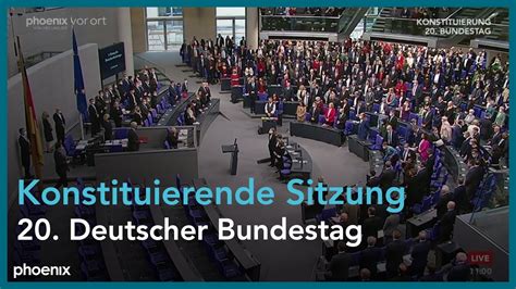 Konstituierende Sitzung Deutscher Bundestag Youtube