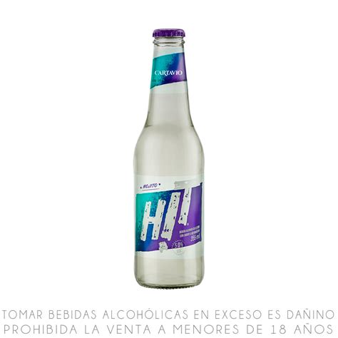 Bebida Ready To Drink Hit Mojito Botella 355ml Metrope