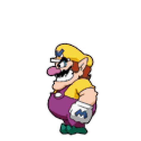 Wario Geanimeerde  Wario Ssb4forward Tilt Smashwiki The Super