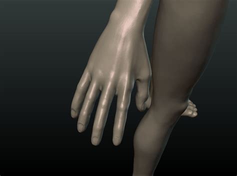 Naked Woman 3D Model 29 3ds Blend Dae Fbx Obj Stl Free3D